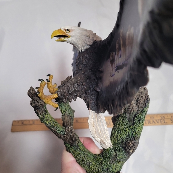 Bradford Exchange Eagle Wall Hanging Mystic Guardians by Robin Koni 2005 - Picture 11 of 13